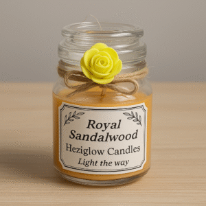 Royal Sandalwood Soya Wax Candle
