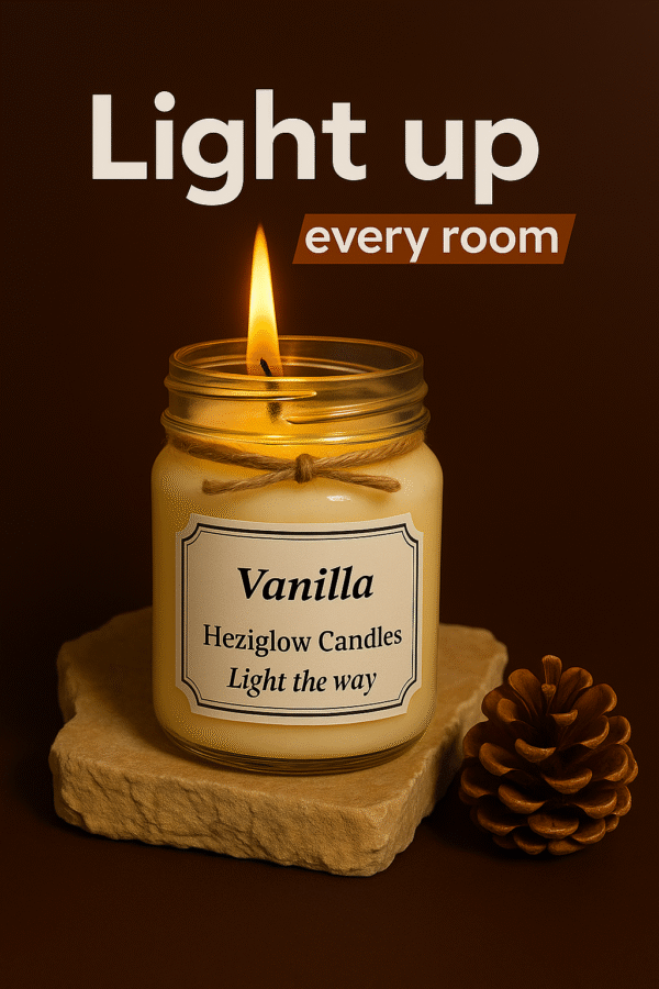 Combo of Three Medium Jar Scented Candles – Royal Sandalwood, Vanilla & French Rose - Image 9