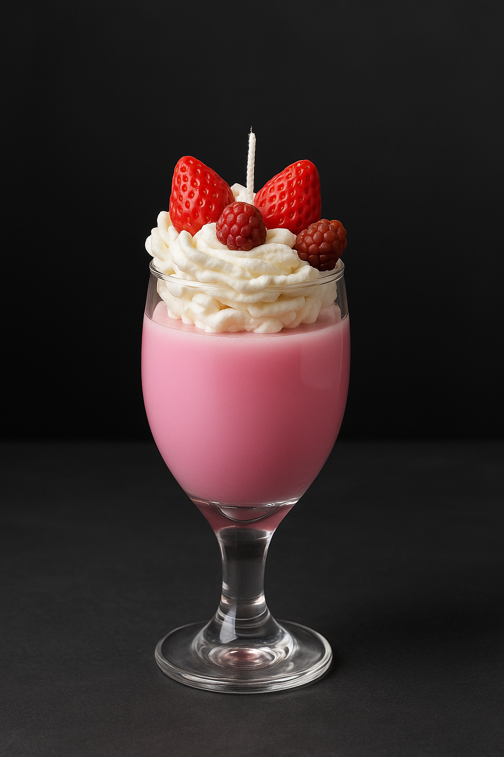 Strawberry Shake Candle by Heziglow Candles