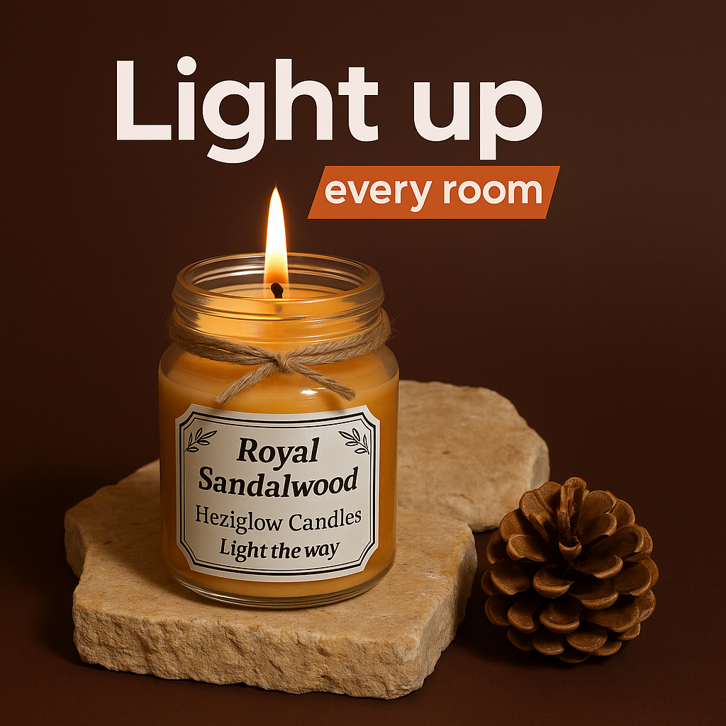 Royal Sandalwood Candle - Image 4